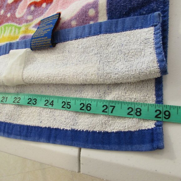 Summer Up! Rainbow Tropical Fish Cotton Beach Towel 56"x29" - Picture 12 of 12